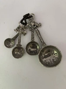 Ganz Dash of Measuring Spoons Faith Hope Joy Love - Picture 1 of 4