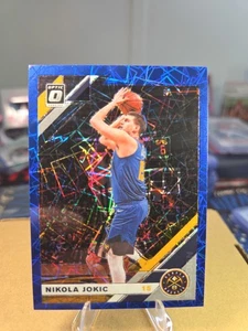 Panini Donruss Optic 2019-20 - Nikola Jokić Blue Velocity Prizm Lazer - Imagen 1 de 2