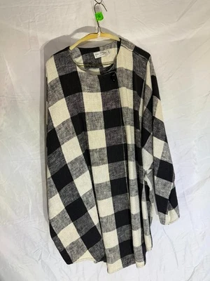 Maria Rodriguez Chicago Size L Women's Checkered Top - Image 1 of 3
