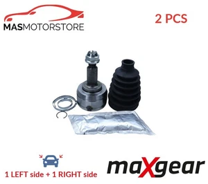 DRIVESHAFT CV JOINT KIT PAIR FRONT RIGHT LEFT WHEEL SIDE MAXGEAR 49-1298 2PCS A - Picture 1 of 10