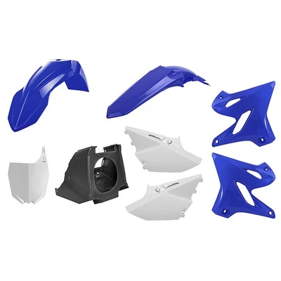 Kit completo de plástico Polisport para Yamaha YZ 125/250 (2002-2021) qualidade OEM Restyli - Imagem 1 de 4