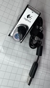 Webcam Logitech 861209-0000 LZ617BQ USB 2.0 Quickcam for Notebooks Pro Tested! - Picture 1 of 8