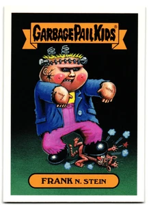 Frank N. Stein 2018 Garbage Pail Kids Frankenstein Classic Monsters Sticker - Picture 1 of 2