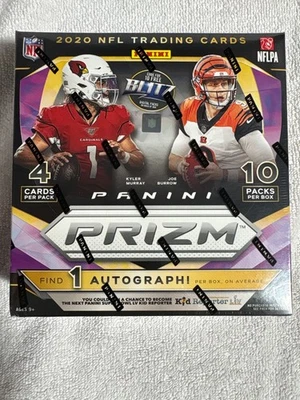 2020 Panini Prizm Football NFL Sealed Mega Box FANATICS EXCLUSIVE Purple Pulsar - Image 1 of 3