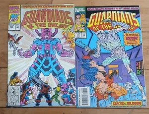 2 GUARDIANS OF THE GALAXY COMIC BOOKS ,#25 1992 / #39 1993 NM - Picture 1 of 1