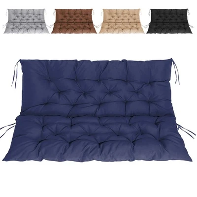 60"x40" 2-Seater Bench Replacement Pad Outdoor Waterproof Hanging Chair Cushion - Image 1 of 4