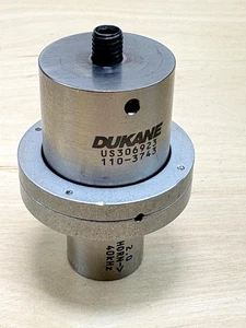 Dukane 110-3743 Titanium Ultrasonic Welding Booster, 40 kHz, 2.0 Gain - Picture 1 of 8
