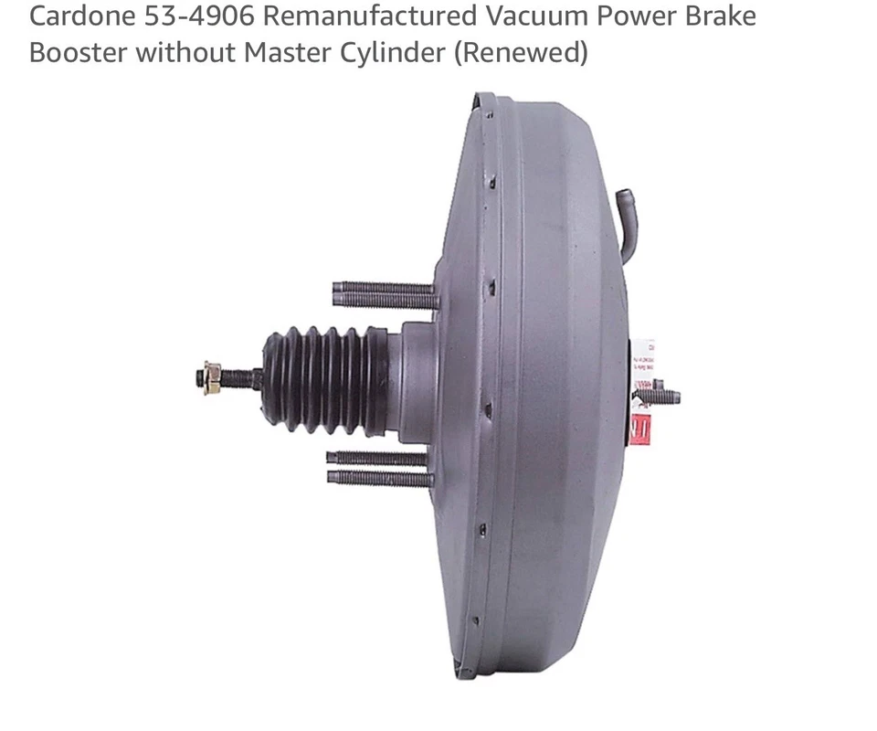 Cardone 53-4906 Power Brake Booster-Vacuum Reman se adapta a 00-04 Toyota Avalon Foto 1 de 4