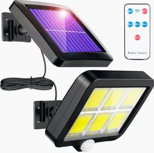 Faro solare 6LED – pannello sensore movimento IP67 - Foto 1 di 6