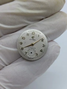 CYMA R.424 Manual Wind Watch Movement Tavannes For Parts / Repairs 19.69mm - Picture 1 of 12