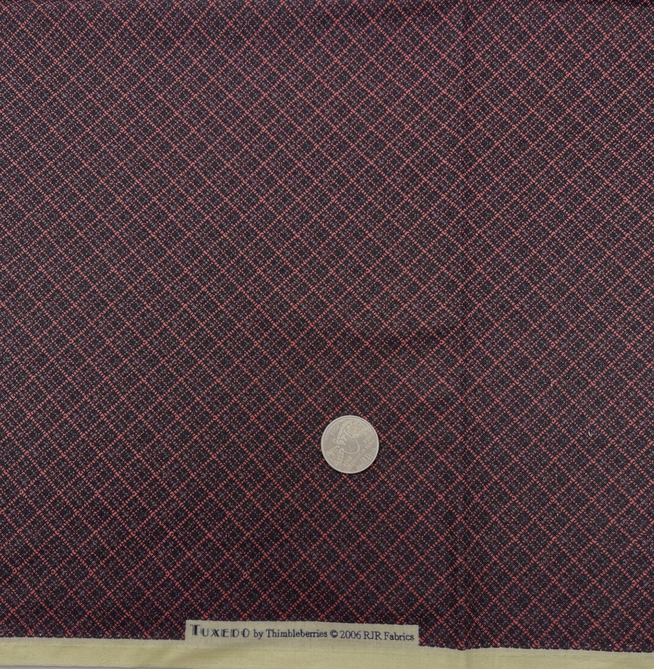 2006 TUXEDO by Thimbleberries for RJR Fabrics - 1/2 yd + Fat Quarter - Image 1 of 1