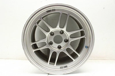 Rueda única ligeramente doblada Enkei RPF1 +38 17x10 5x100 plateada  Foto 1 de 4