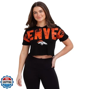 FOCO Mujeres Denver Broncos NFL Equipo Logo Damas Moda Envejecido Marca - Imagen 1 de 3