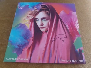 ALISON GOLDFRAPP Signed The Love Invention Purple Vinyl LP New & Unplayed - Picture 1 of 4