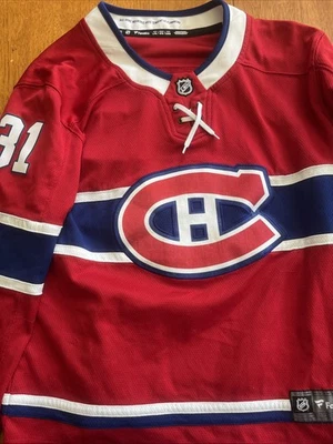 蒙特利尔加拿大人,随身携带价格 # 31 青少年/大号特大号曲棍球球衣 — 第 1/3 张图片