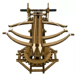 Toystub 3D Wooden Puzzles Trebuchet Model Kits Construciton Craf Model Toys Gift - Picture 1 of 12