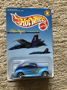Hot Wheels BLUE ANGELS SERIES #2 Fat Fendered 40 REAL RIDER Tires RARE HTF NEW - Picture 1 of 11