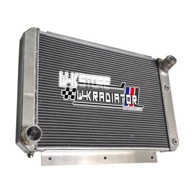 Radiador completo de aluminio para motor Ford Thunderbird 1958 1959 1960 V8 2 filas 5,8 L Foto 1 de 4