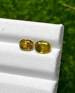1.78ct Sparkling 100% Natural Yellow Sphene - Picture 1 of 3