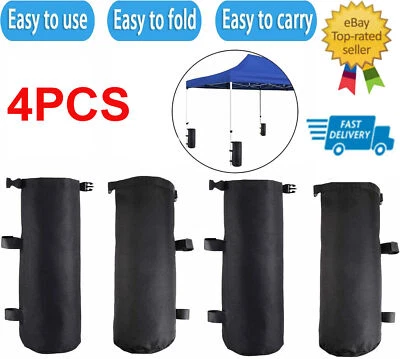 4X Garden Gazebo Foot Weights Leg Feet Water Bag Sand for Marquee Party Tent - Image 1 of 4