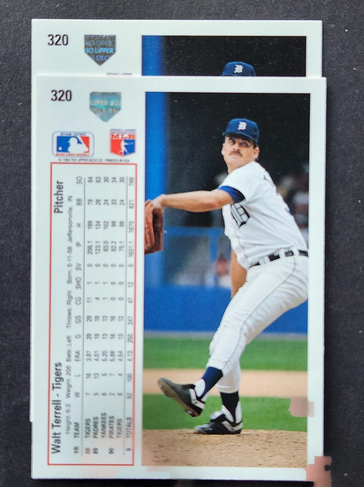 1991 Upper Deck "1990 Baseball Hologram" ERROR VARIATION * You PICK CHOOSE * - Image 1 of 1