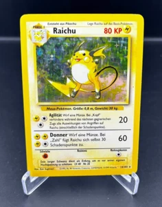 Raichu Base Set German Holo Rare 14/102 Played - Picture 1 of 2
