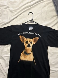 Vintage 1998 Taco Bell Chihuahua - "Aquí Lagarto, Lagarto..." - Camisa - YL (14-16) - Imagen 1 de 2