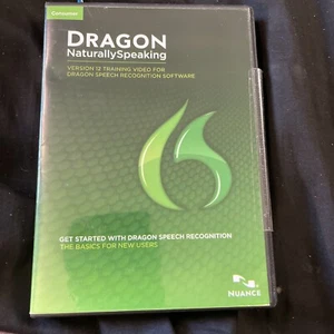 Nuance Dragon Naturally Speaking Version 12 Training Video For Dragon Speech New - Picture 1 of 2