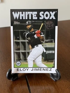 2021 Topps Series 1 1986 35th Anniv #86B-52 Eloy Jimenez Chicago White Sox - Picture 1 of 2