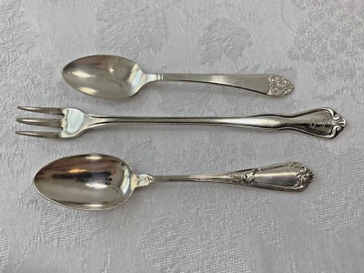 Cucharas y tenedor de cubiertos Forum, Waldorf-Astoria, Stouffer's Mid-Century Hotel, Foto 1 de 4