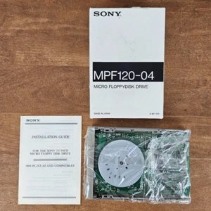 Micro floppy disk Sony MPF120-04 vintage, nuovo sigillato - Foto 1 di 3