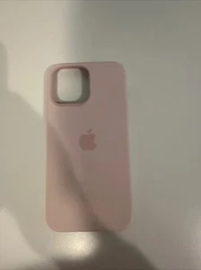 Apple iPhone Pro Max Silicone Case - Chalk Pink - Zdjęcie 1 z 4