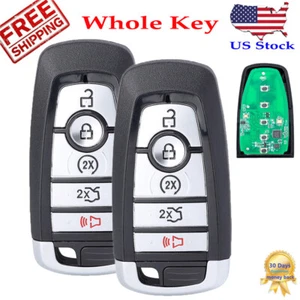 2 For 2017 2018 2019 2020 Ford Fusion Smart Key Proximity Keyless Remote Key Fob - Bild 1 von 11
