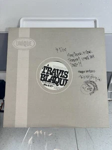 Travis Blaque - Who R U - Used Vinyl Record 12 - Signed By The Artist - Picture 1 of 8