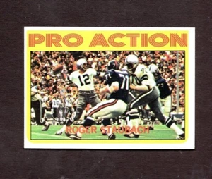 1972 Topps # 122 ROOKIE Roger Staubach Pro Action EX+ condition Dallas Cowboys - Picture 1 of 2