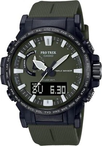 CASIO PRO TREK PRW-61Y-3JF Climber Line Solar Atomic Radio Outdoor Men Watch NEW - Picture 1 of 4