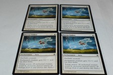 Magic card: 4x Hyena Umbra, White Common Enchantment, Rise of the Eldrazi 2010