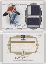 2019-20 Panini Flawless Dual Patch /20 Jonas Valanciunas #DP-JVA Dual Patch