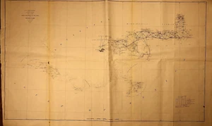 1857 Nautical Chart ~ NEW ORLEANS, LOUISIANA to MOBILE BAY, ALABAMA (XL22x35)#14 - Picture 1 of 3