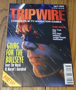 Tripwire: Comics-Films-TV-Animation-Games -- April 2003 - Picture 1 of 3
