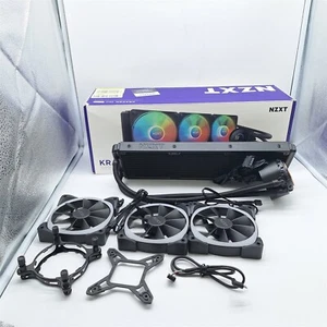 NZXT Kraken 360 RGB - 360mm AIO CPU Liquid Cooler - Customizable 1.54" Black - Bild 1 von 7