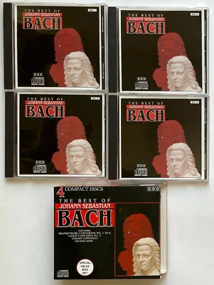 Best Of JOHANN SEBASTIAN BACH [4-CDs] Brandenburg Concertos, Musici di San Marco - Image 1 of 4