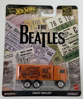 Hot Wheels 2023 The Beatles Hiway Hauler Orange - Image 1 of 4