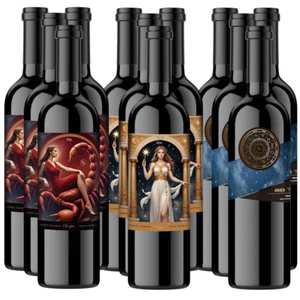 12 Bottles MIXED Cabernet Sauvignon Shiraz 750ml SA Red Wine Constellation SCVIA - Picture 1 of 1