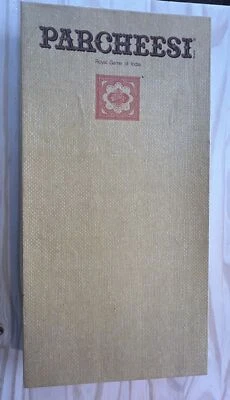 Parcheesi 1975 Selchow & Righter India Backgammon Complete Game - Image 1 of 4