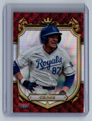 2022 Best Prospective Royalty Gavin Cross Kansas City Royals #PR-7 - Image 1 of 2