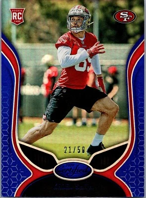 2019 Panini Certified - Rookies Mirror Blue #176 Kaden Smith /50 (RC) - Image 1 of 2