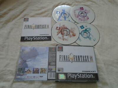 Final Fantasy IX (9) Sur PS1 & PS2 – Jeu Complet, Bon état (PEGI 3)