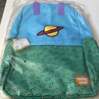Raro Nuevo Loungefly Nickelodeon Rugrats Chuckie Finster Cosplay Mochila de Nylon Foto 1 de 2