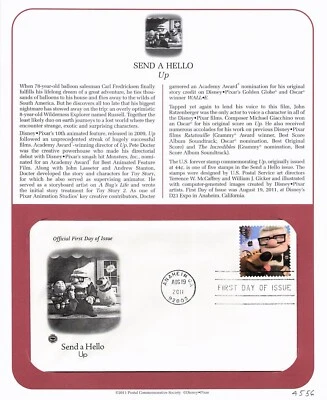 First Day Cover, Postal Commemorative Society 2011, Up, 4556 - Image 1 of 2